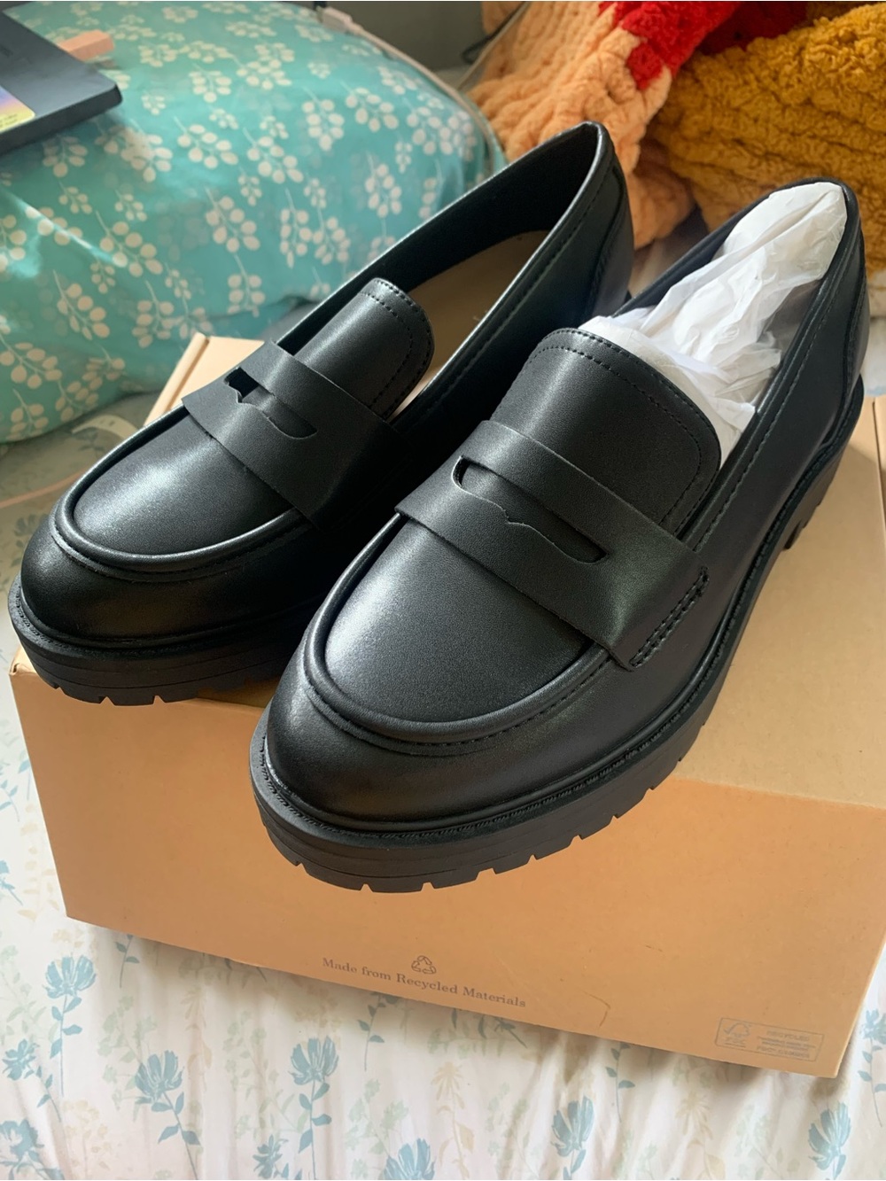 Black Loafers - Classic Slip-On Dress Shoes